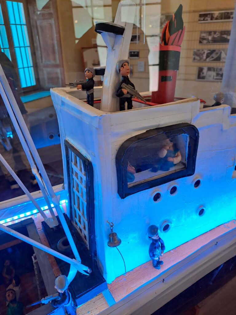 Maqueta Barco Lebu
